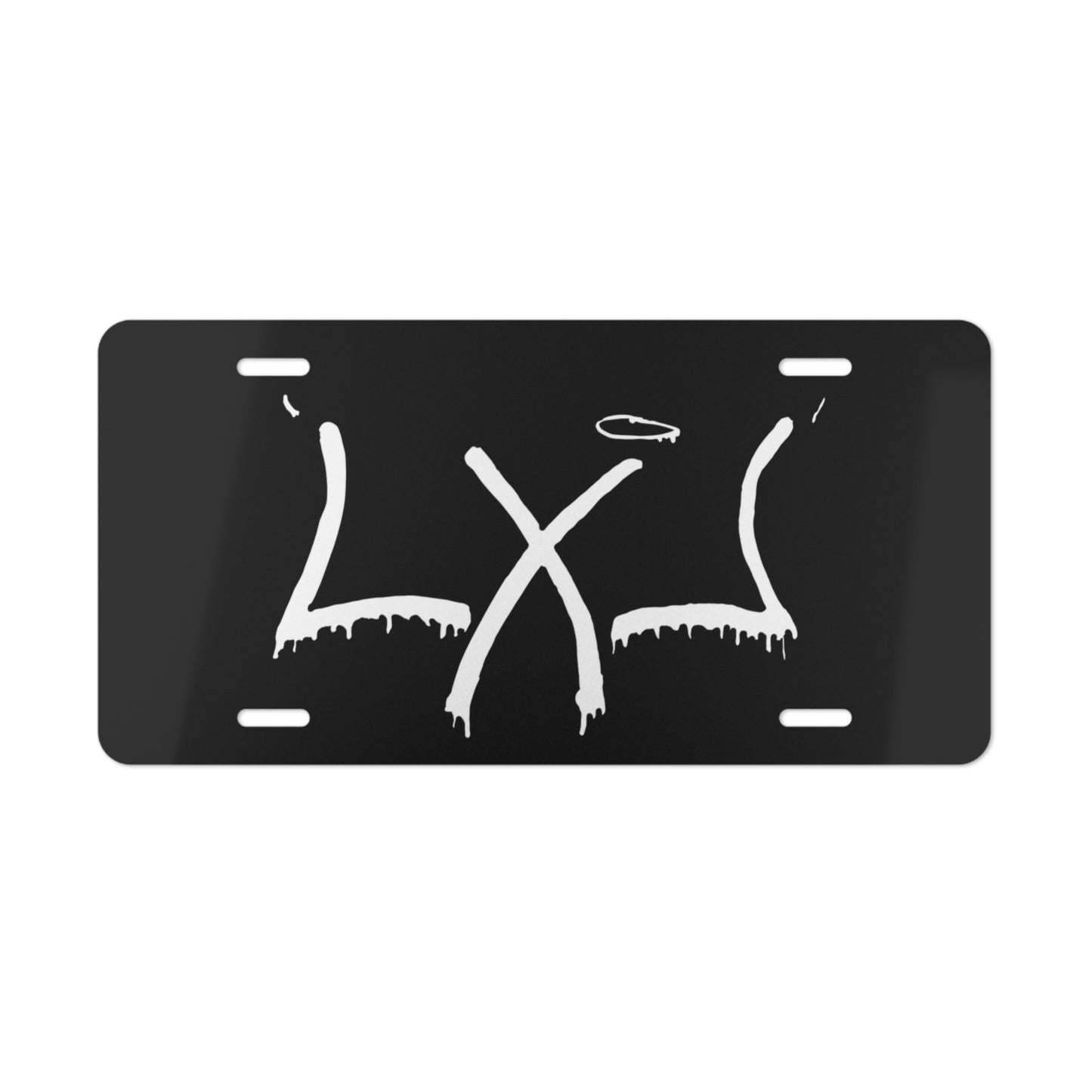 Standard LxL Decorative License Plate